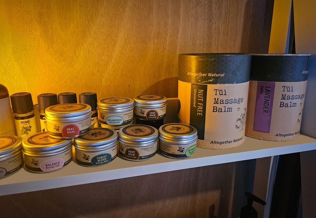 Massage balm Rotorua
